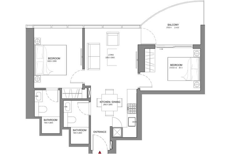 Sobha Aquamont Floor Plan